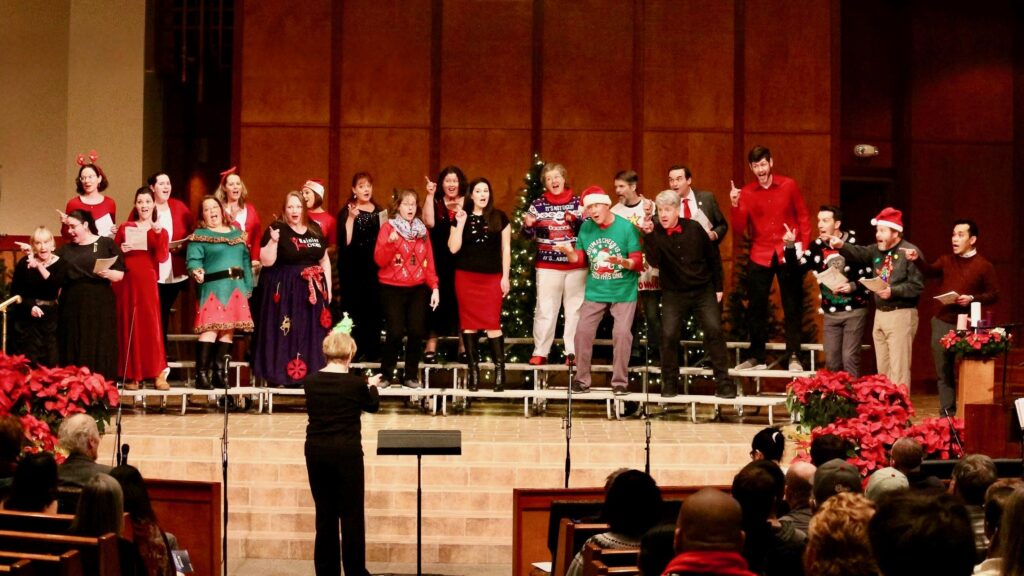 Our Staff 22 Adult holiday choir 2025